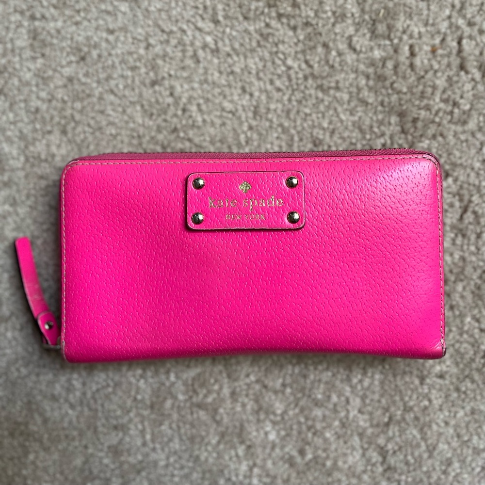 Hot Pink Kate Spade Wallet